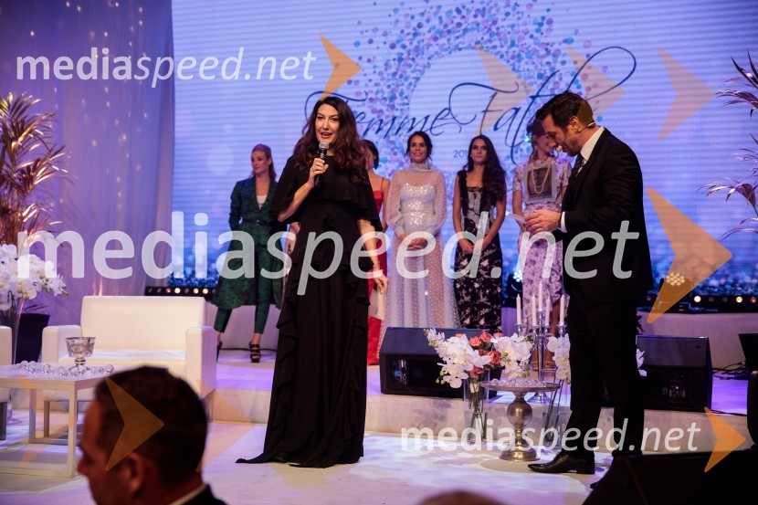  Petra Kancler,  urednica revije Avenija;  Jan Bučar, igralecFemme fatale 2019 je Natalija Verboten