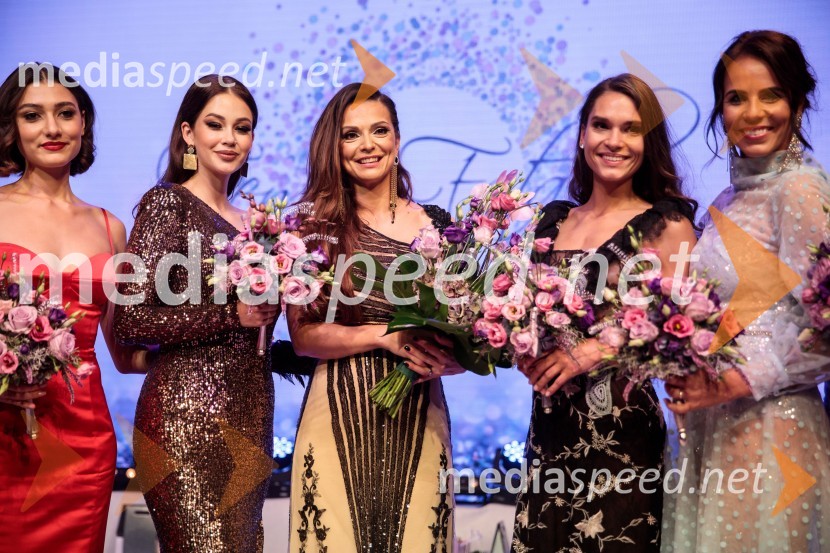  Zala Djurić, manekenka;  Gaja Prestor, pevka;  Natalija Verboten, pevka;  Nives Orešnik, fotomodel, fitnes trenerka, nekdanja Miss Slovenije;  Lorella Flego, voditeljicaFemme fatale 2019 je Natalija Verboten