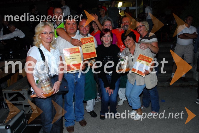 Zmagovalne skupine: 3. mesto LDS, 2. mesto Prezelj Prevoz, 1. mesto Prijatelji

Bogračfest 2008