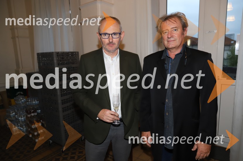 dr. Franc Trček, poslanec Levica;  Vladimir  Rukavina Gogo, direktor Narodnega doma Maribor ter direktor Festivala Lent Podravsko podjetje leta 2018 je Teta Frida