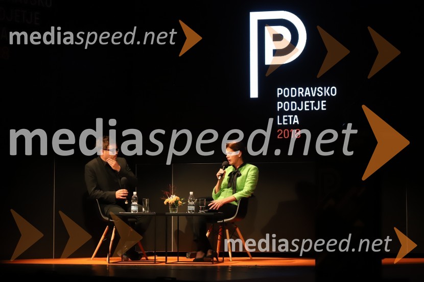  Matija Stepišnik, predsednik Društva slovenskih novinarjev, novinar in urednik; mag. Alenka Bratušek, ministrica za infrastrukturo RS Podravsko podjetje leta 2018 je Teta Frida