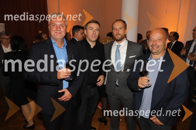  Milan Kuster, predsednik uprave Skupine Lunos; dr. Boris Onišak,  estetski kirurg, Estetika Nobilis;  Uroš Hakl, direktor družbe Večer, d.o.o.;  Boštjan Protner, vinar, Hiša Joannes ProtnerPodravsko podjetje leta 2018 je Teta Frida