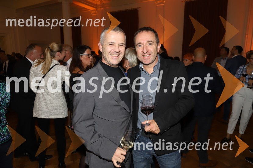 Uroš  Skuhala, izvršilni direktor v Zavarovalnici Maribor;  Borut  Cvetko, kreativni direktor, MediaspeedPodravsko podjetje leta 2018 je Teta Frida