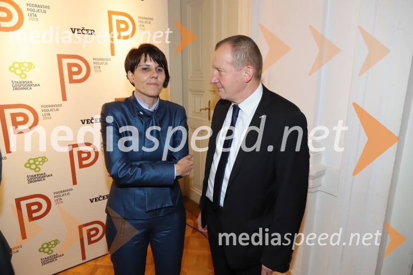 mag. Aleksandra Podgornik, direktorica, Štajerska gospodarska zbornica;  ... Podravsko podjetje leta 2018 je Teta Frida