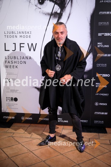  Milan Gačanovič - Gacho, modni guruLjubljana Fashion Week  2019, ponedeljek