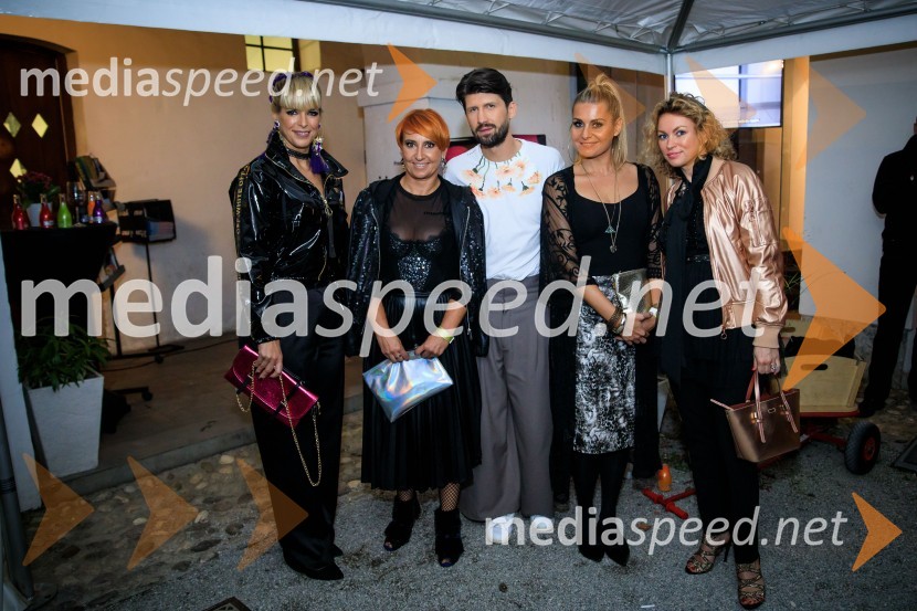  Darja Lesjak, center manager, Citycenter Celje;  Nena Horvat, vodja marketinga City Center;  Tomaž Mihelič, Immortal model managmen;  Mojca Škof, vizažistka;  Sonja Rigler, stilistkaLjubljana Fashion Week  2019, ponedeljek