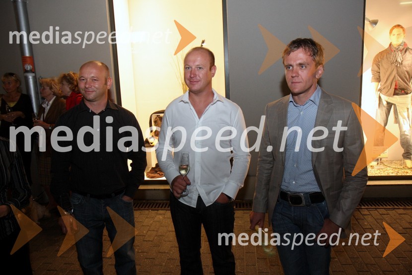 Janko Kodila, mesarstvo Kodila, Janez Škraban in Peter Polanič, MIR Gornja RadgonaOtvoritev trgovine MNM