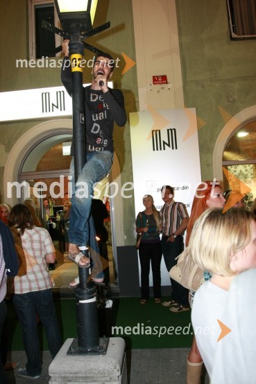 Bor Greiner, odgovorni urednik Radia CityOtvoritev trgovine MNM