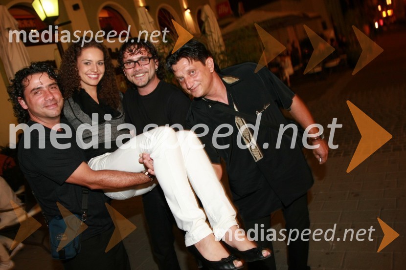 Skupina Langa in Tadeja Ternar, Miss Slovenije 2007Otvoritev trgovine MNM