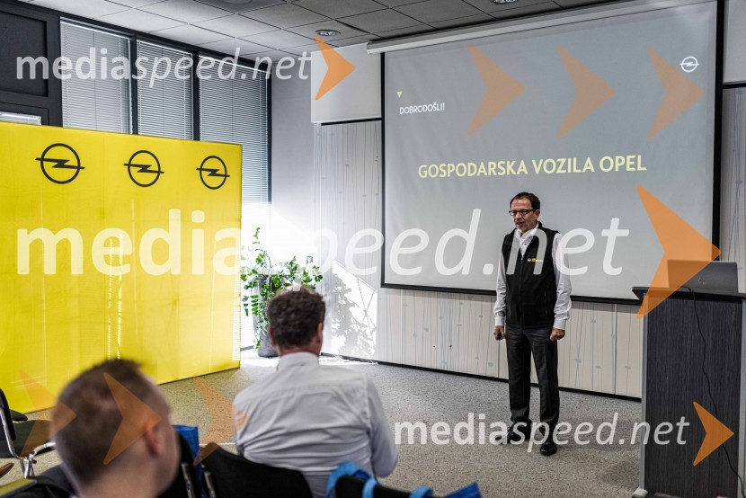 Slovenska predstavitev Oplove ponudbe gospodarskih vozil