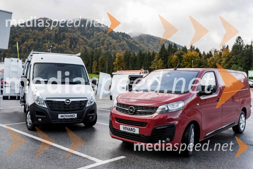 Slovenska predstavitev Oplove ponudbe gospodarskih vozil
