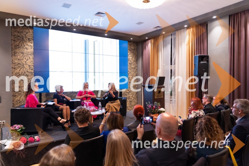 Petra Škarja;  Tatjana  Kolenc;  Klaudija Javornik,  Adacta d.o.o.;  Maja  Mandoska,  Združenje ManagerPredstavitev knjige Klaudije Javornik & Tatjane Kolenc: Do srčnega voditeljstva