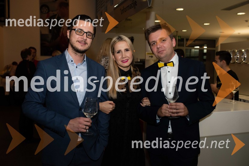  Aljaž Mejal, radijski moderator, Radio Maribor;  Natalija Cvetko, vodja projektov, Mediaspeed;  Robert Levstek,  odgovorni urednik Radia Maribor, moderator prireditevPUBECI že petič zavzeli Maribor