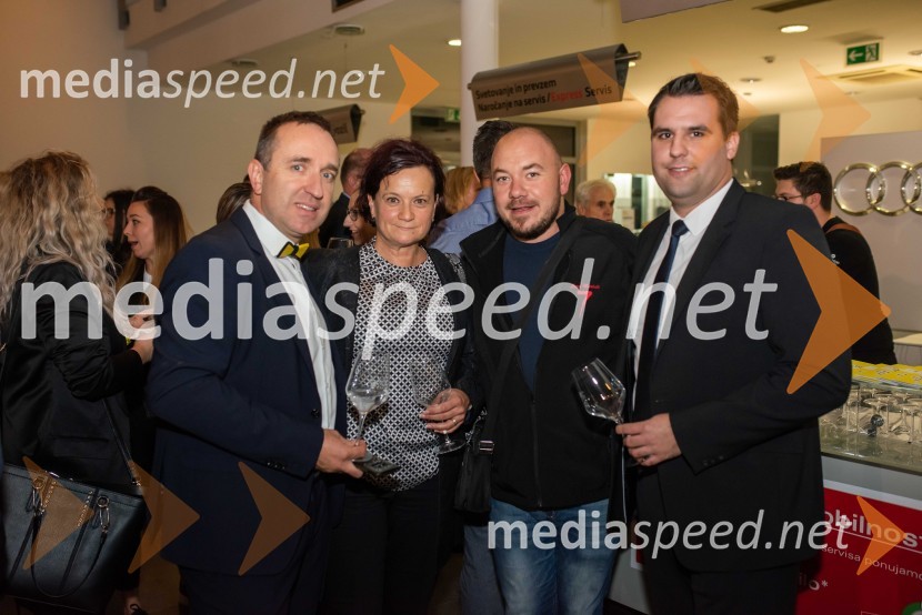  Borut  Cvetko, kreativni direktor, Mediaspeed;  dr. Tanja Angleitner  Sagadin, mednarodan pisarna Alma Mater;  ... ;  ... PUBECI že petič zavzeli Maribor