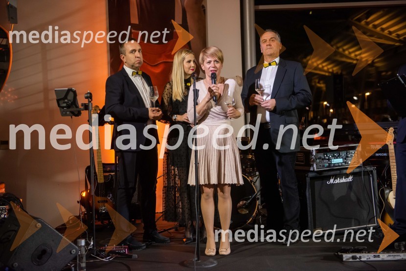  Borut  Cvetko, kreativni direktor, Mediaspeed;  Natalija Cvetko, vodja projektov, Mediaspeed; dr. Aleksandra Pivec, ministrica za kmetijstvo, gozdarstvo in prehrano RS;  Stane Klemenčič, direktor Kmetijsko gozdarskega zavoda MariborPUBECI že petič zavzeli Maribor