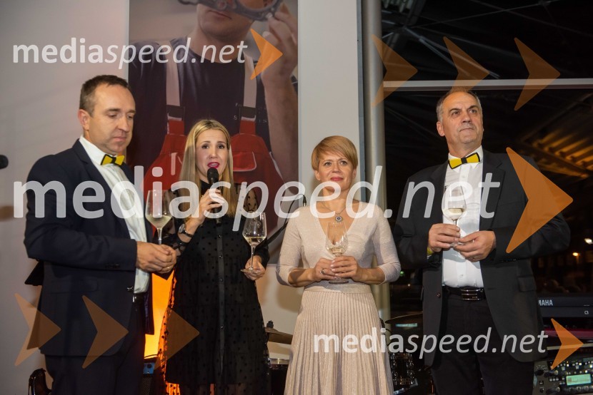  Borut  Cvetko, kreativni direktor, Mediaspeed;  Natalija Cvetko, vodja projektov, Mediaspeed; dr. Aleksandra Pivec, ministrica za kmetijstvo, gozdarstvo in prehrano RS;  Stane Klemenčič, direktor Kmetijsko gozdarskega zavoda MariborPUBECI že petič zavzeli Maribor