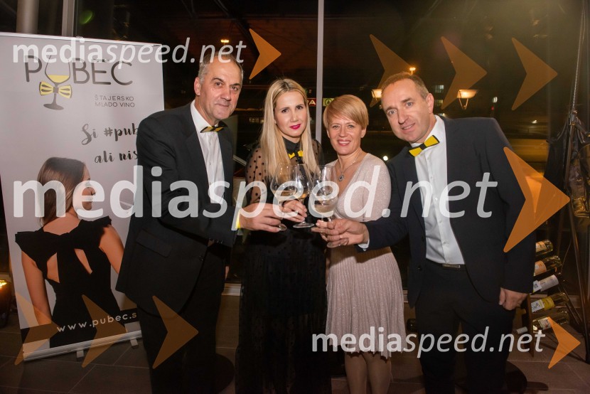 Stane Klemenčič, direktor Kmetijsko gozdarskega zavoda Maribor;  Natalija Cvetko, vodja projektov, Mediaspeed; dr. Aleksandra Pivec, ministrica za kmetijstvo, gozdarstvo in prehrano RS;  Borut  Cvetko, kreativni direktor, MediaspeedPUBECI že petič zavzeli Maribor