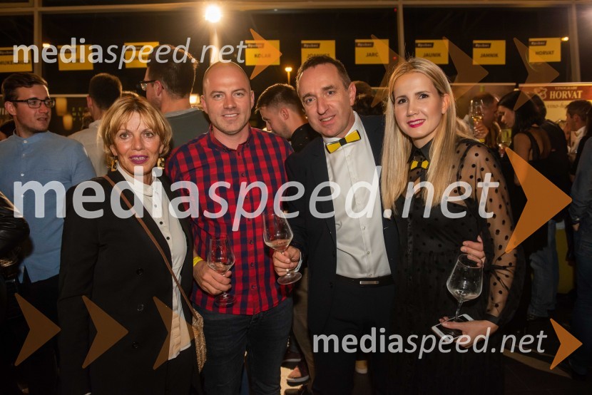  ... ;  Nino Klinger, lastnik, bar Mačka;  Borut  Cvetko, kreativni direktor, Mediaspeed;  Natalija Cvetko, vodja projektov, MediaspeedPUBECI že petič zavzeli Maribor