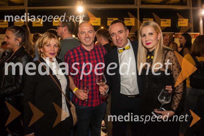 ... ;  Nino Klinger, lastnik, bar Mačka;  Borut  Cvetko, kreativni direktor, Mediaspeed;  Natalija Cvetko, vodja projektov, MediaspeedPUBECI že petič zavzeli Maribor