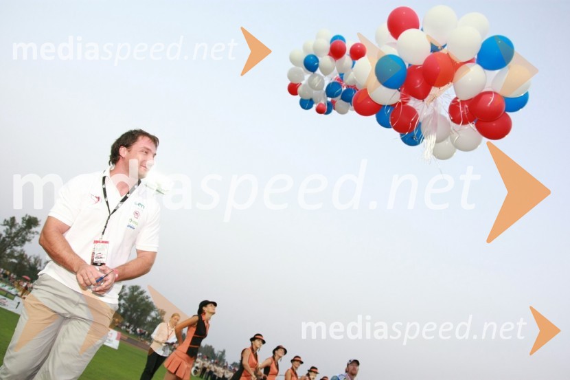 Primož Kozmus, olimpijski prvak v metu kladivaSPEEDWAY SUPER POKAL SAX 2008