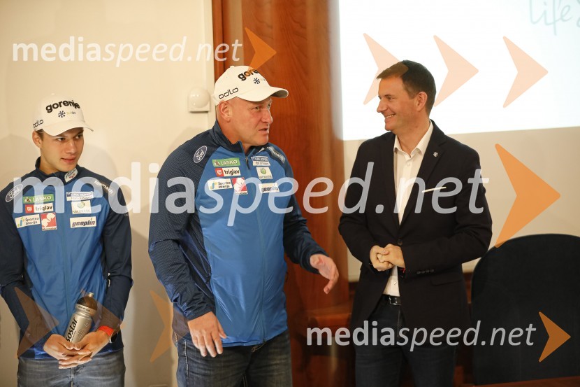  Vid  Vrhovnik, Nordijski kombinatorec;  Goran  Janus, trener reprezentance slovenskih smučarskih skakalcev;  ... Predstavitev skakalcev in nordijcev za sezono 2020