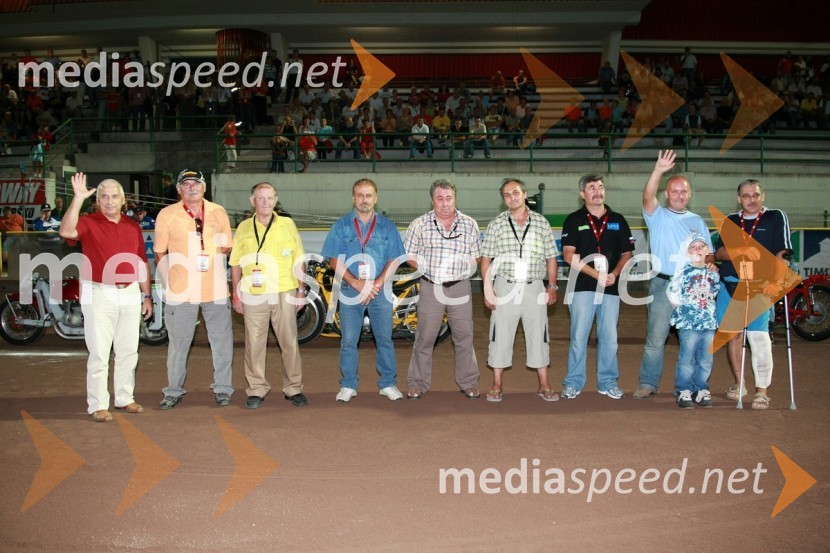 ..., Štefan Kekec, legenda SLO speedwaya, ..., ..., ..., ..., ..., ..., ... in ...SPEEDWAY SUPER POKAL SAX 2008