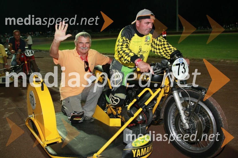 Štefan Kekec, legenda SLO speedwaya in ...SPEEDWAY SUPER POKAL SAX 2008