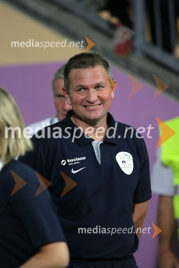 Matjaž Kek, selektor slovenske nogometne reprezentance
Nogomet, Slovenija - Slovaška, Kvalifikacije SP 2010