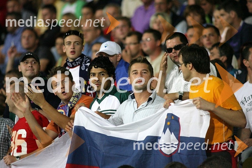 Slovenski navijačiNogomet, Slovenija - Slovaška, Kvalifikacije SP 2010