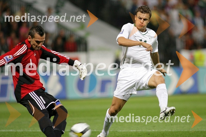 Nogomet, Slovenija - Slovaška, Kvalifikacije SP 2010