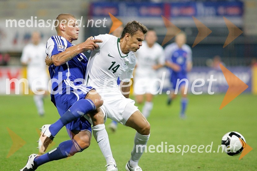 Nogomet, Slovenija - Slovaška, Kvalifikacije SP 2010