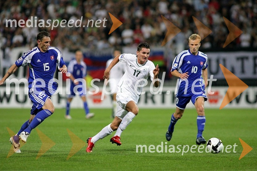 Nogomet, Slovenija - Slovaška, Kvalifikacije SP 2010