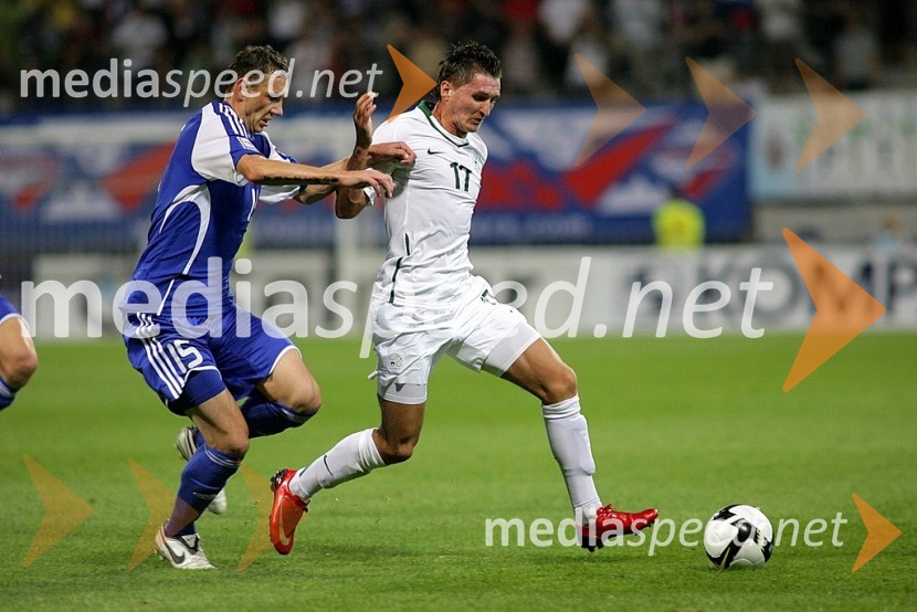 Nogomet, Slovenija - Slovaška, Kvalifikacije SP 2010