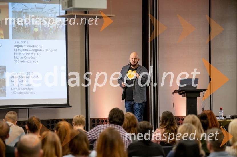  Martin Korošec, organizator, marketinški strokovnjak, avtor, predavatelj, direktor podjetja Rdeča Oranža d.o.o.Digitalni marketing od A do Ž, seminar