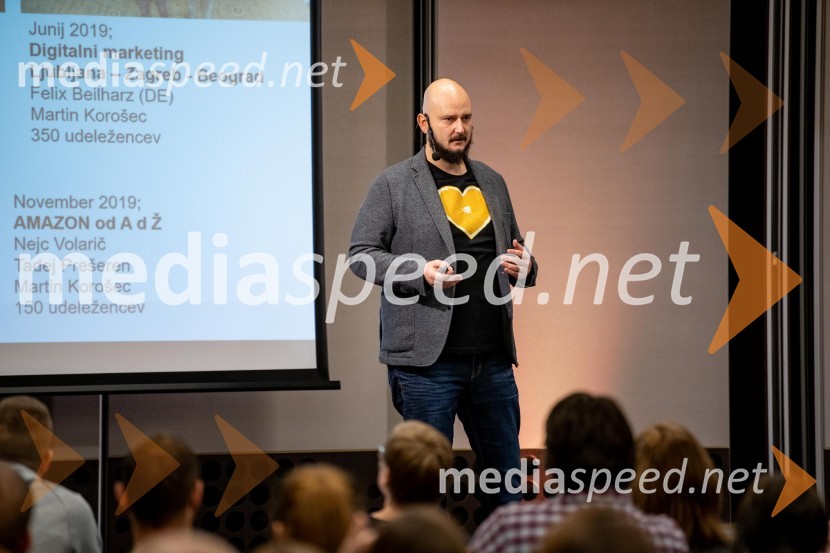  Martin Korošec, organizator, marketinški strokovnjak, avtor, predavatelj, direktor podjetja Rdeča Oranža d.o.o.Digitalni marketing od A do Ž, seminar