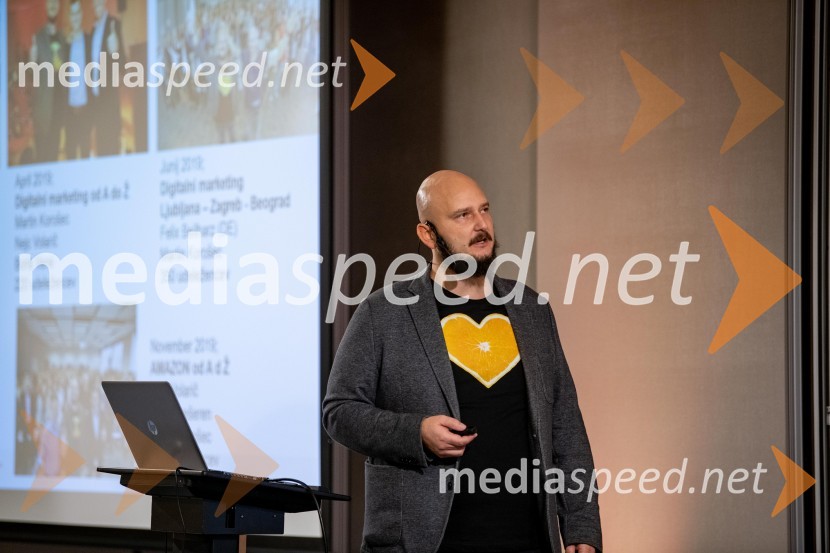  Martin Korošec, organizator, marketinški strokovnjak, avtor, predavatelj, direktor podjetja Rdeča Oranža d.o.o.Digitalni marketing od A do Ž, seminar