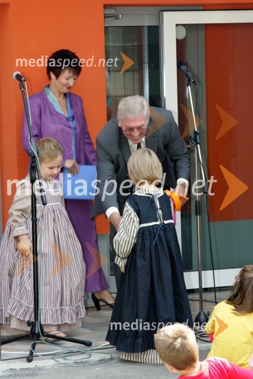 Runar Jensen, odpravnik poslov, Veleposlaništvo Kraljevine Norveške in otrociEnergetsko varčen vrtec Manka Golarja