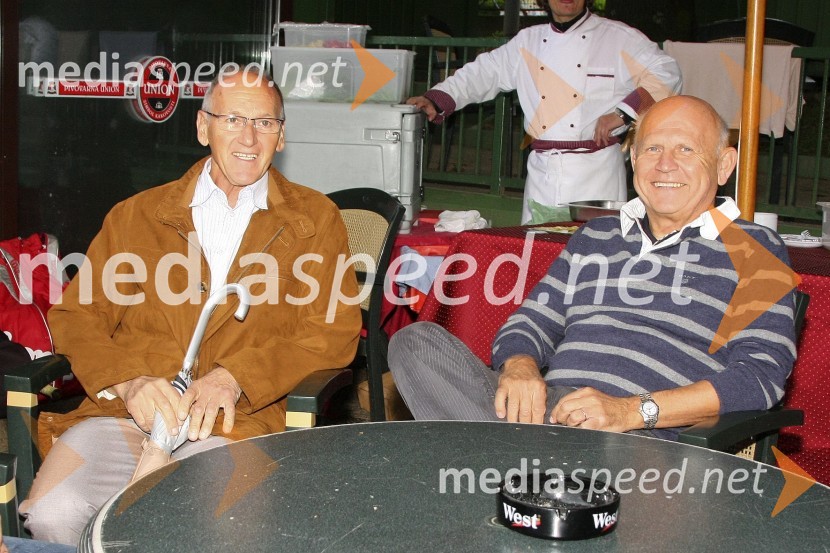 Miro Cerar, nekdanji gimnastičar in predsednik Olimpijske akademije ter ambasador za fair play in Janez Kocjančič, predsednik OKSTeniški turnir Tivoli Cup 2008