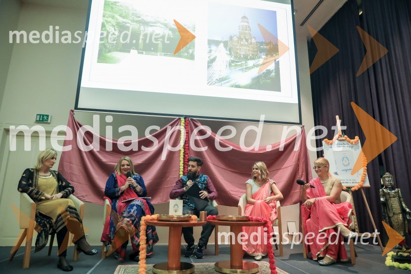  Vesna Gombač;  Petra Tolja, lastnica agencije Pure Travel;  Žiga  Gombač, pisatelj; dr. Saša Božič, Koordinatorka projekta WEF Slovenia 2020 in Executive Coachinja;  Saška ŽvanVerjemi, predstavitev knjige