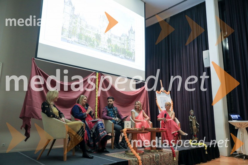  Vesna Gombač;  Petra Tolja, lastnica agencije Pure Travel;  Žiga  Gombač, pisatelj; dr. Saša Božič, Koordinatorka projekta WEF Slovenia 2020 in Executive Coachinja;  Saška ŽvanVerjemi, predstavitev knjige