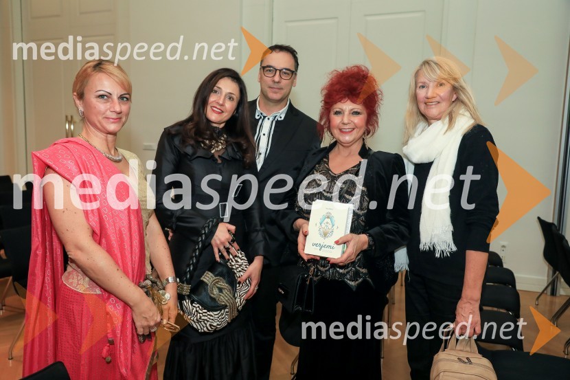  Saška Žvan; dr. Maja Kovačič; dr. Andrej  Kovačič, stomatolog;  Majda  Zabukovec Brčvak,  so-lastnica Motela Medno;  ... Verjemi, predstavitev knjige