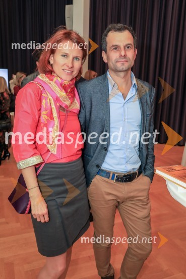  Brigita  Langerholc, avtorica;  Uroš Žager, športni managerVerjemi, predstavitev knjige