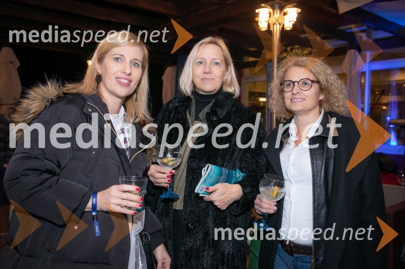  Katja  Janko Puh, vodja marketinga, s.Oliver;  Nevenka Medved, Europlakat;  Barbara Humer, EuroplakatSempl 2019, podelitev nagrad SEMPLER