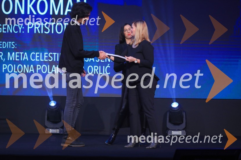  Drago Mlakar, Publicis;  Eva Aljančič, direktorica marketinga BMW Group SlovenijaSempl 2019, podelitev nagrad SEMPLER