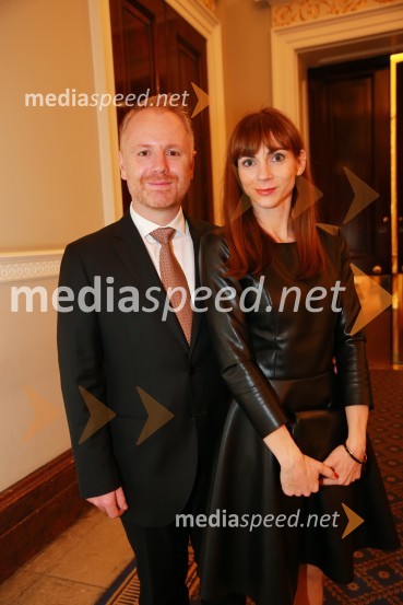  Uroš Čop, odvetnik;  Alenka  ČopChristmas Gala v Londonu