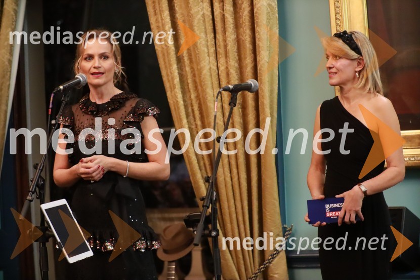  Katarina Kresal, pravnica in političarka, nekdanja ministrica za notranje zadeve;  Barbara Uranjek, direktorica, Britansko-slovenska gospodarska zbornicaChristmas Gala v Londonu