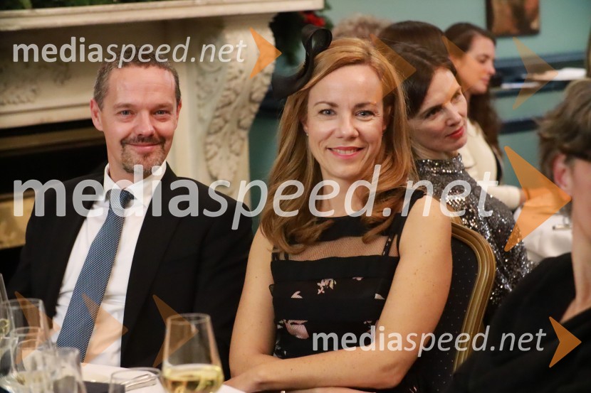  Matej  Golob Matzele,  član uprave, Abanka;  Mateja Matzele GolobChristmas Gala v Londonu