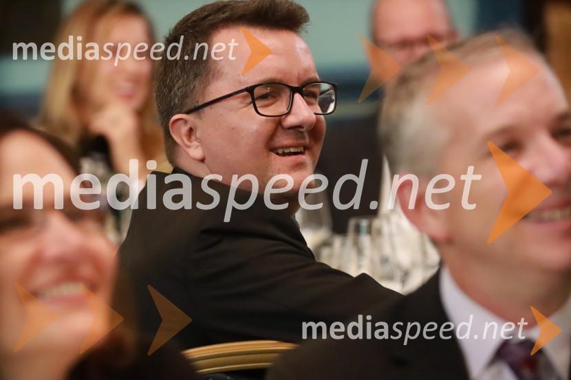  Žiga Vavpotič, predsednik upravnega odbora, Outfit7Christmas Gala v Londonu