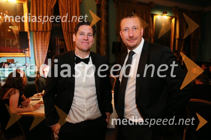  Gregor Jenko, predsednik uprave podjetja Salus;  Gregor Pilgram, član uprave holdinga Generali CEEChristmas Gala v Londonu