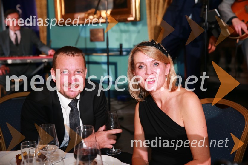  Gregor Pilgram, član uprave holdinga Generali CEE;  Barbara Uranjek, direktorica, Britansko-slovenska gospodarska zbornicaChristmas Gala v Londonu